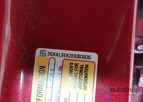 2014 GMC Terrain Slt-1 from USA, damaged, VIN 2GKALSEK2E6303835